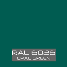 RAL 6026 Opal Green tinned Paint